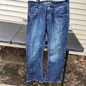 cowgirl argyle boho cozy grandpa dad Rebel men’s boot, cut regular jeans 34/33